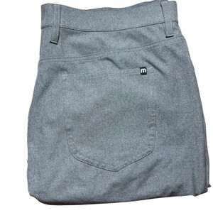 TRAVIS Mathews Golf Pants Men's size 38 x 32 Gray Performance Activewear outdoor